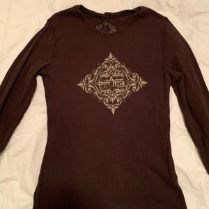 prAna long John style long sleeve top